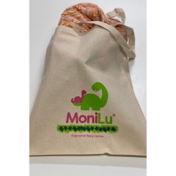 Klasická taška MoniLu s potiskem