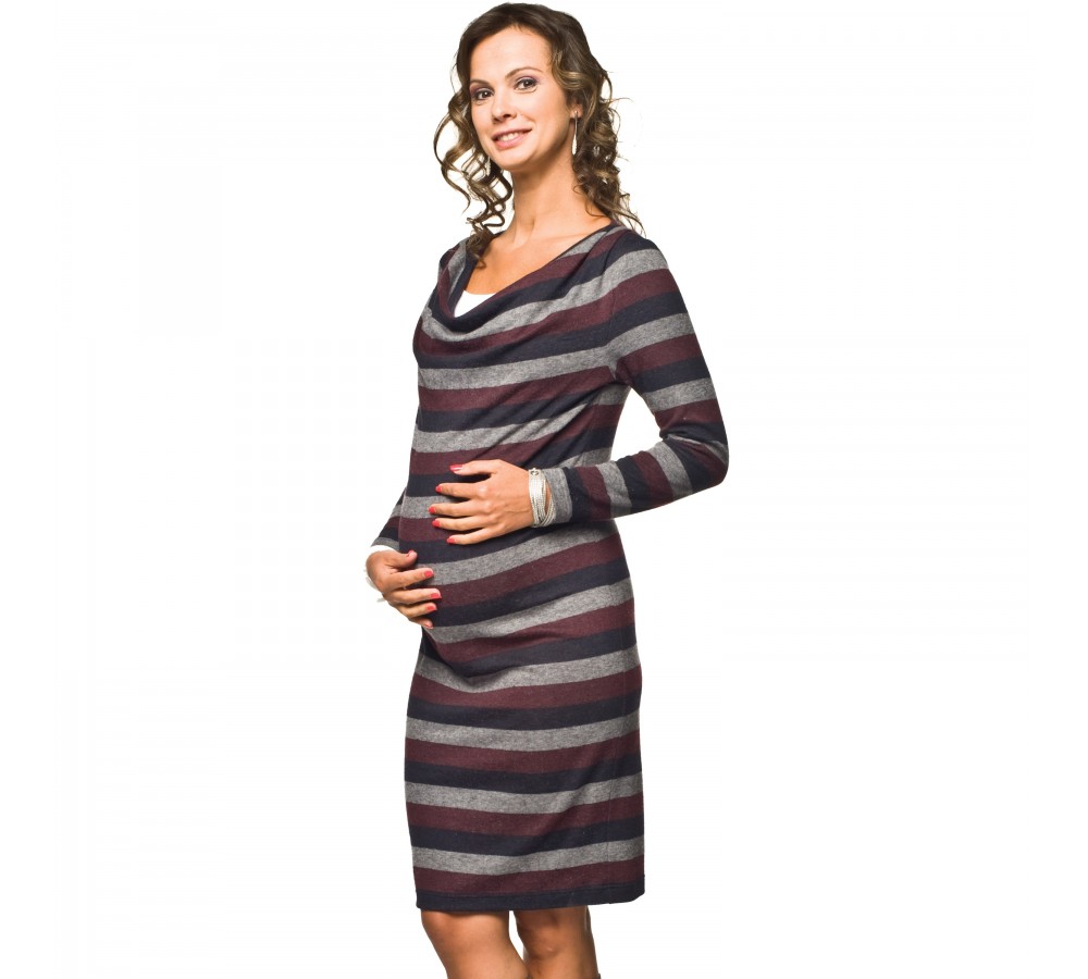 Těhotenské a kojící šaty Prissi