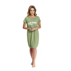 Těhotenská noční košilka Elean 1  pro kojení zelená
