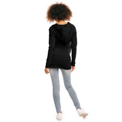 Těhotenská a kojící tunika  Jamal černá