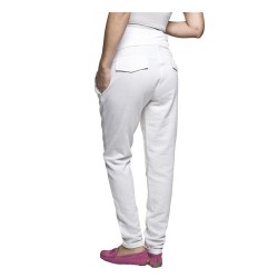 Těhotenské kalhoty Lanti bílé