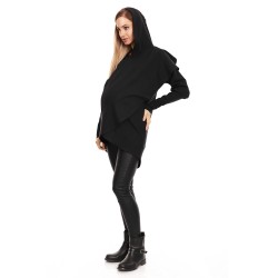 Moderní těhotenská tunika Origi černá