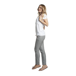 Společenské těhotenské kalhoty Malory šedé